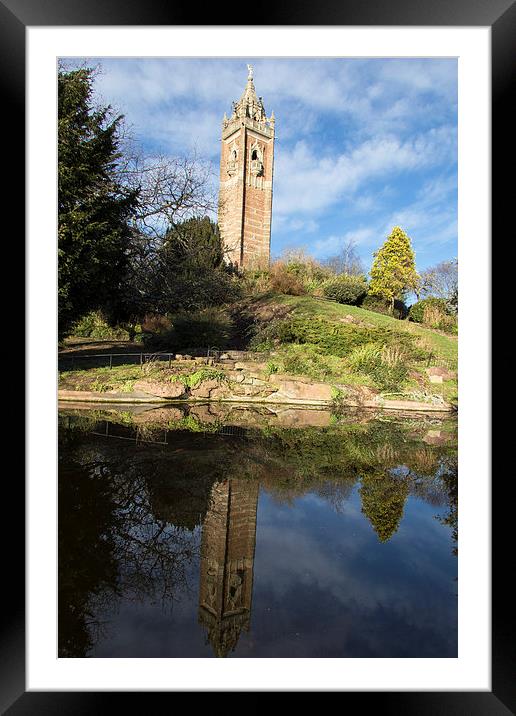 Cabot Tower Framed Mounted Print by mark blower