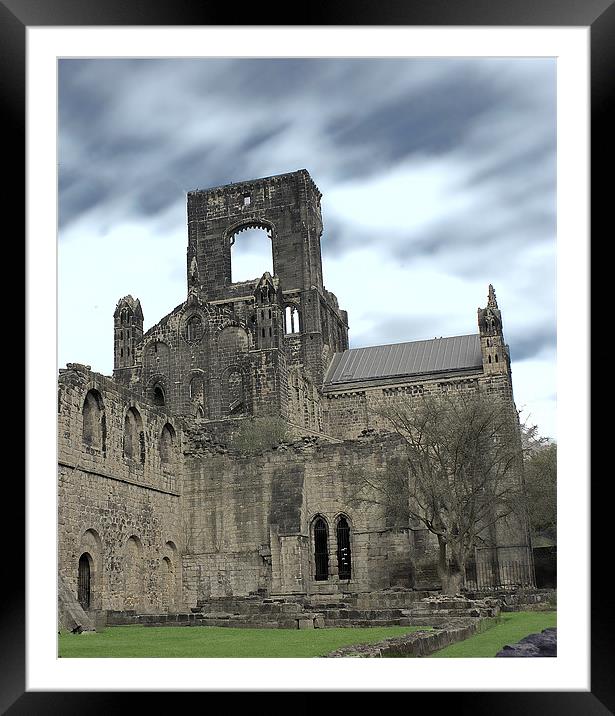 The Abbey that Once Was Framed Mounted Print by Darren Smith