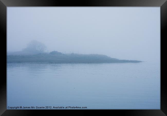 Morning mist Framed Print by James Mc Quarrie