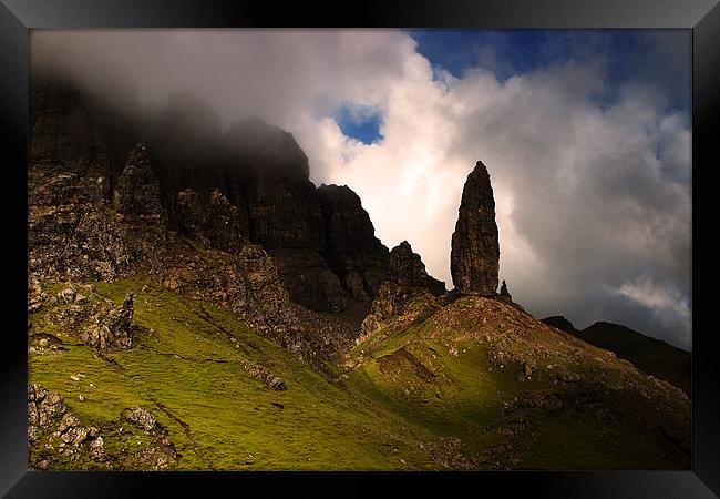 The old man of Storr Framed Print by James Mc Quarrie