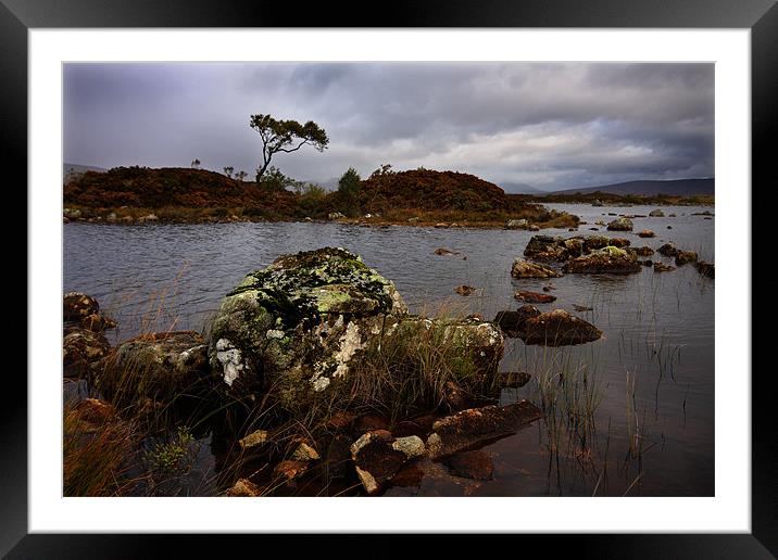 Rannoch moor Framed Mounted Print by James Mc Quarrie