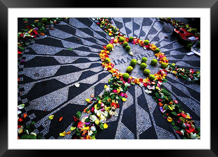 Imagine Framed Mounted Print by Nicholas Averre