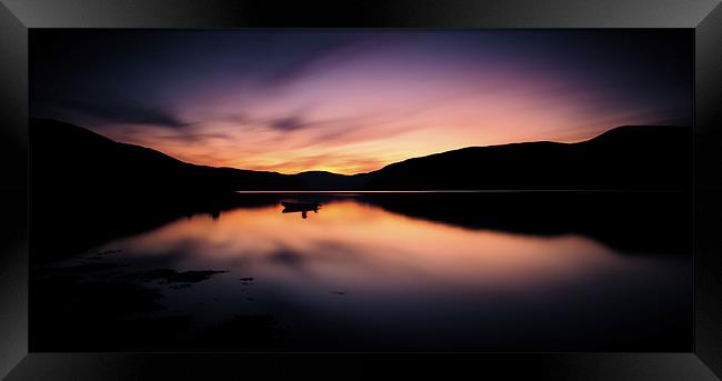 Norway Sunset Framed Print by Sebastian Wuttke