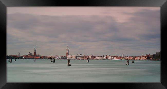 Cityscapes - Venice Framed Print by Sebastian Wuttke
