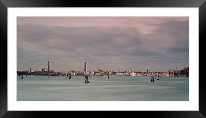 Cityscapes - Venice Framed Mounted Print by Sebastian Wuttke