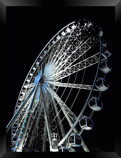 Windsor Wheel Framed Print by John Sugg