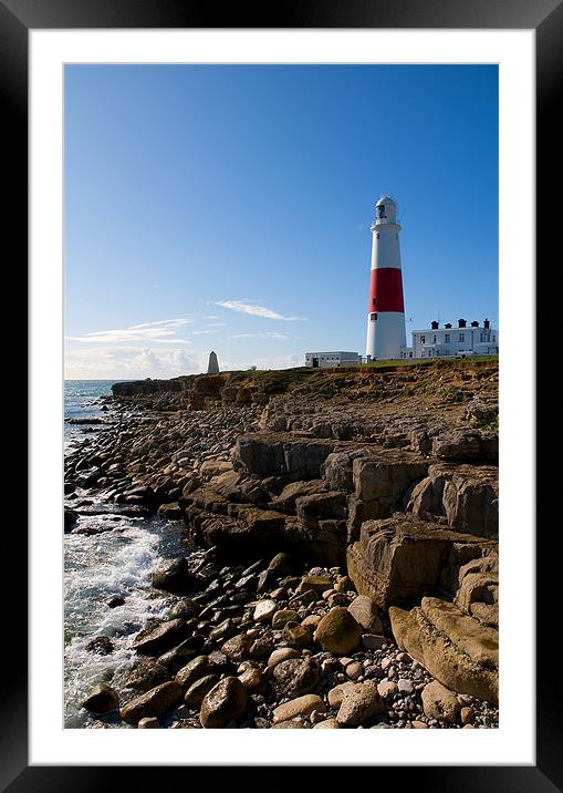 Portland Lighthouse Framed Mounted Print by James Battersby