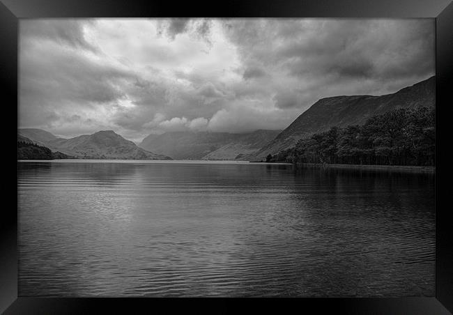 Lake District,Crummock Water. Framed Print by Kleve 