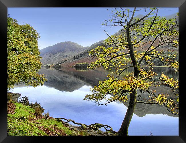 Buttermere,Cumbria Framed Print by Kleve 