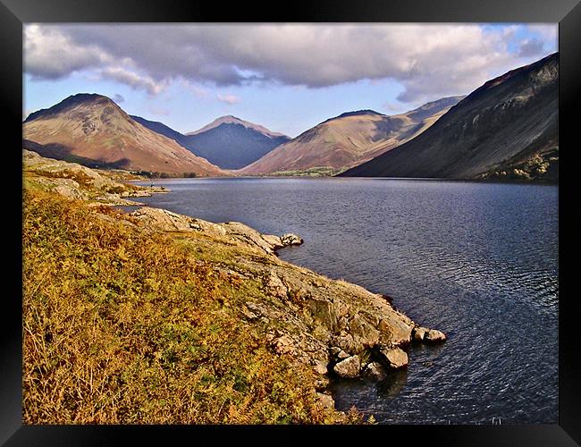 Wastwater,Cumbria. Framed Print by Kleve 