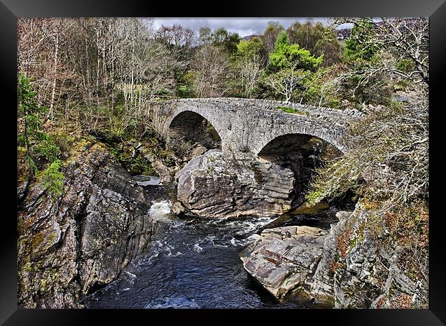 The Old Bridge at Invermoriston Framed Print by Jacqi Elmslie