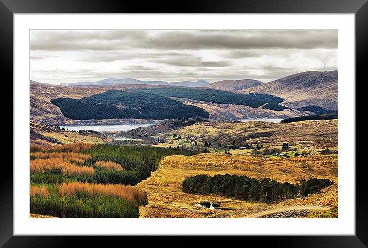 Above Strontian, Ardnamurchan Framed Mounted Print by Jacqi Elmslie