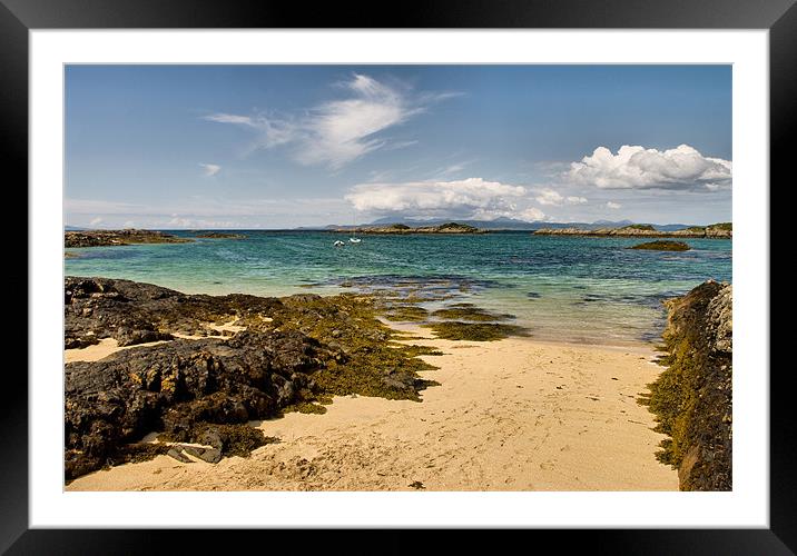 Isle of Skye from Arisaig Framed Mounted Print by Jacqi Elmslie