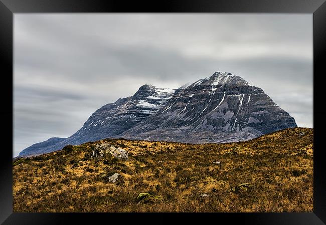 Liathach Framed Print by Jacqi Elmslie