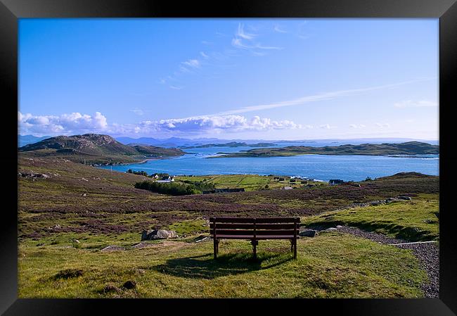 A View of the Summer Isles Framed Print by Jacqi Elmslie