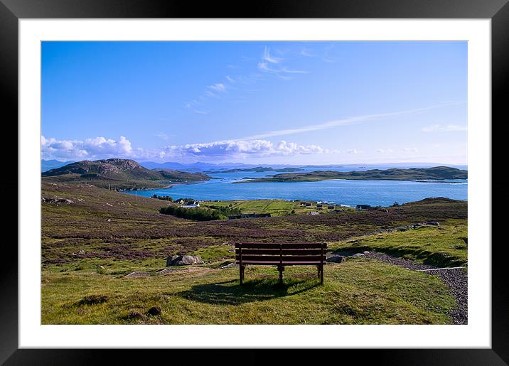 A View of the Summer Isles Framed Mounted Print by Jacqi Elmslie