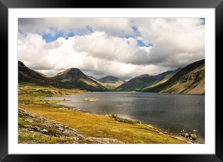 Clouds Over Wastwater Framed Mounted Print by Jacqi Elmslie