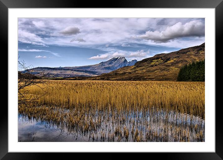 Loch Cill Chriosd Framed Mounted Print by Jacqi Elmslie