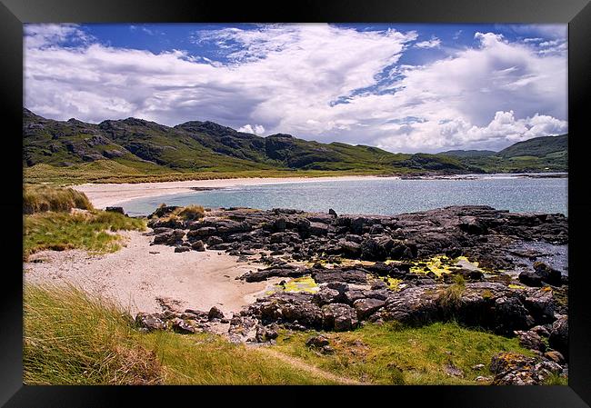  Sanna Bay, Ardnamurchan, Scotland Framed Print by Jacqi Elmslie