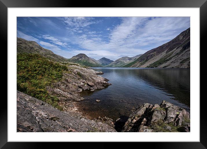  Wastwater Morning Lake District Framed Mounted Print by Jacqi Elmslie