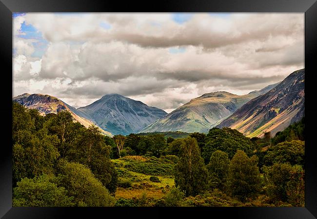  Beautiful Wasdale, Lake District Framed Print by Jacqi Elmslie