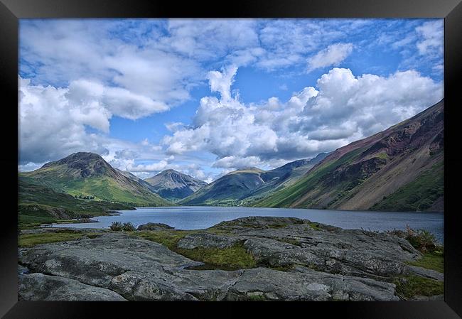 Wastwater Lake District Framed Print by Jacqi Elmslie