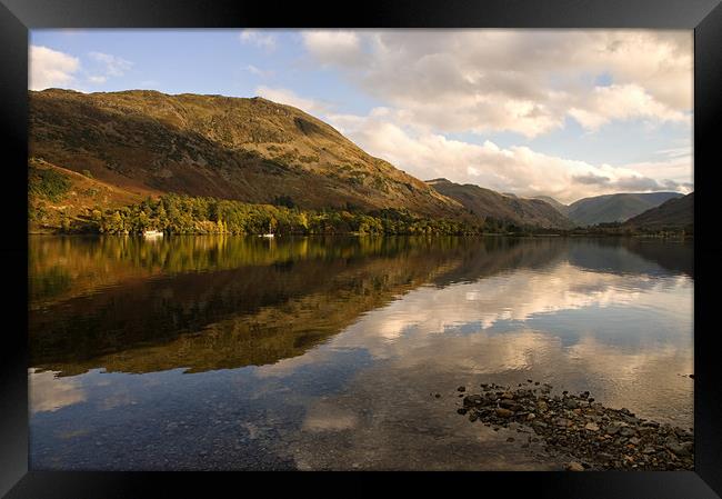 Ullswater Autumn Reflections Framed Print by Jacqi Elmslie