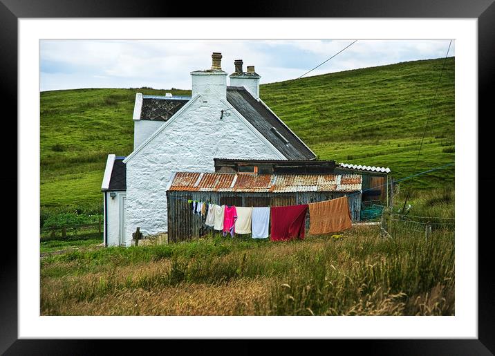 Isle of Skye Scene Framed Mounted Print by Jacqi Elmslie