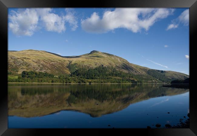 Helvellyn Reflections Framed Print by Jacqi Elmslie