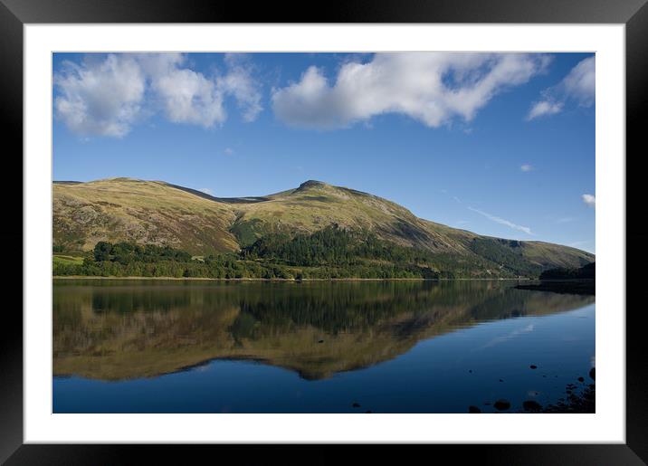 Helvellyn Reflections Framed Mounted Print by Jacqi Elmslie