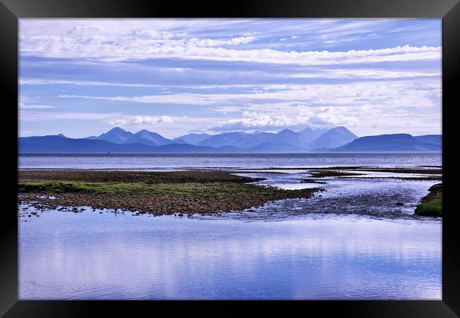 From Applecross to the Isle of Skye Framed Print by Jacqi Elmslie