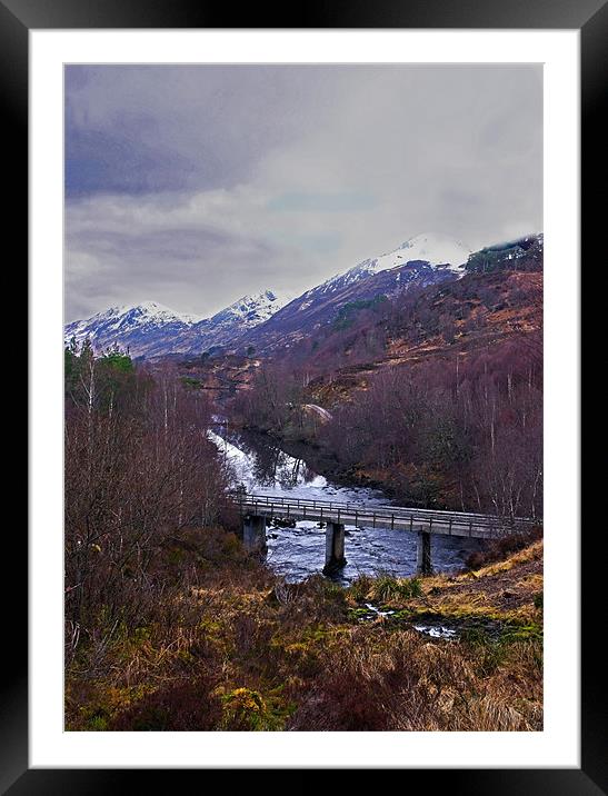 Glen Affric Scotland Framed Mounted Print by Jacqi Elmslie