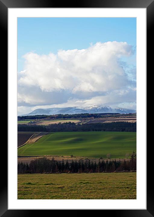 Across The Black Isle Framed Mounted Print by Jacqi Elmslie