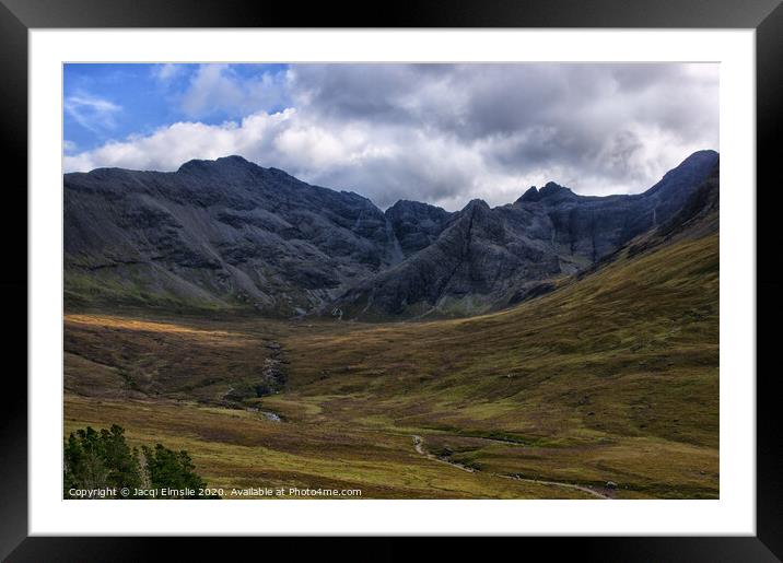 The Path to the Fairy Pools Framed Mounted Print by Jacqi Elmslie