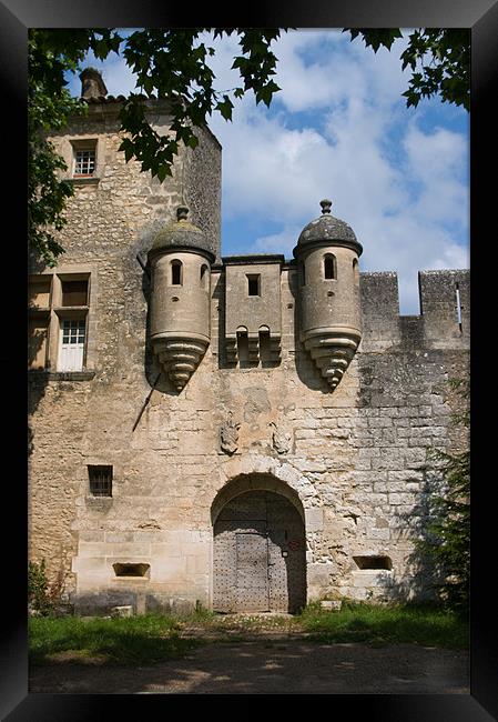 The Castle of Javon Framed Print by Jacqi Elmslie