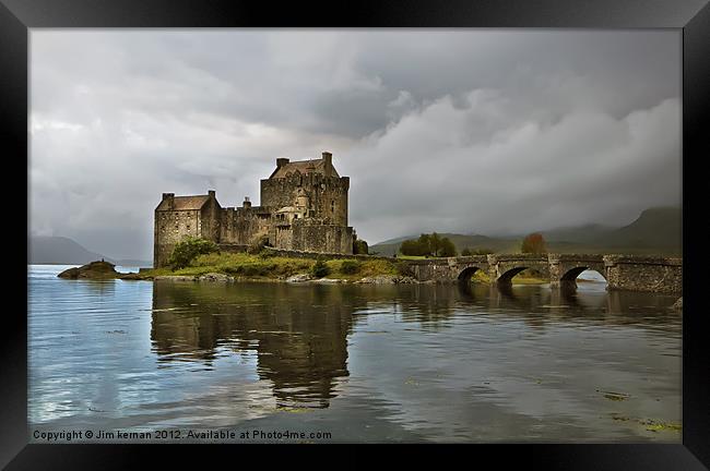 Eilean Donan Castle 2 Framed Print by Jim kernan