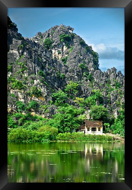 River House Framed Print by Alexander Mieszkowski