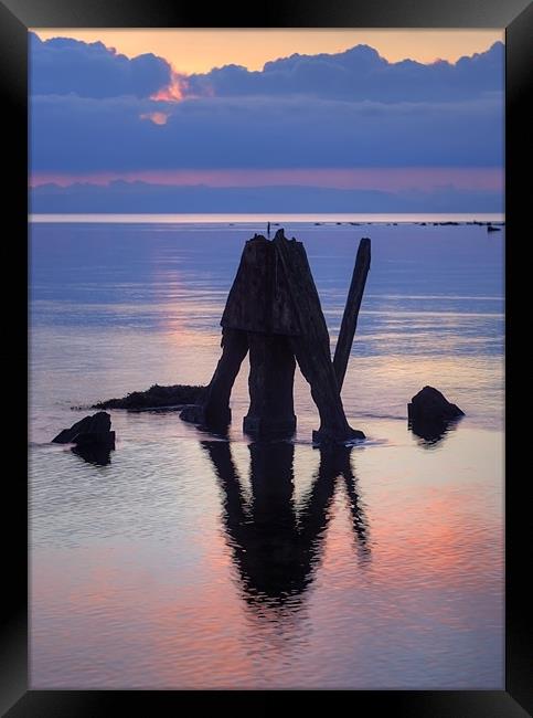 Irvine Sunset Framed Print by James Buckle