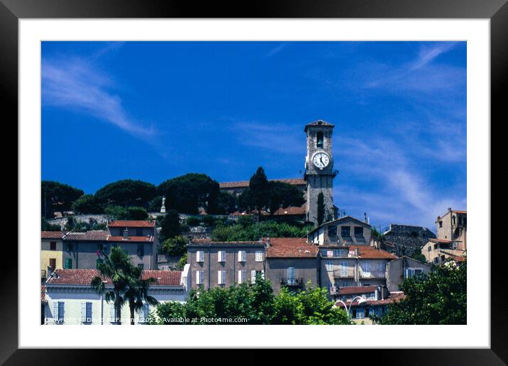 timeless beauty of Cannes, French Riviera Framed Mounted Print by David McFarland