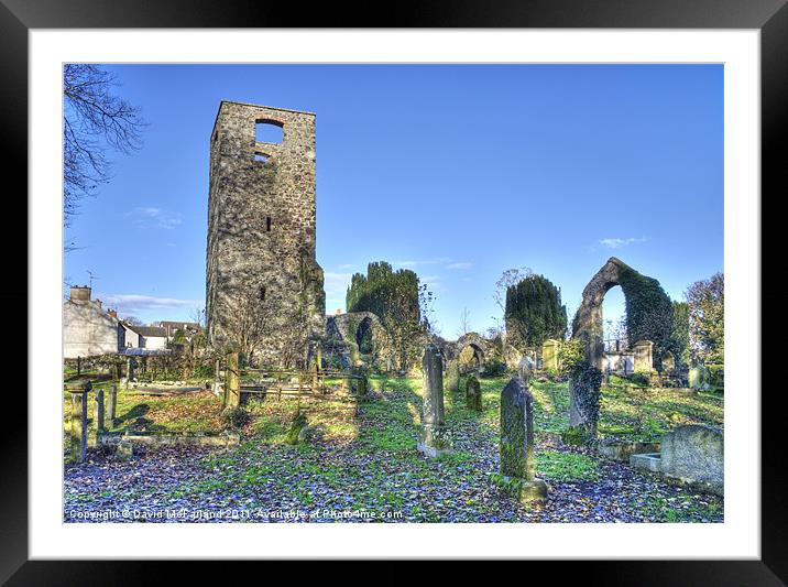 Magheralin Old Church Framed Mounted Print by David McFarland