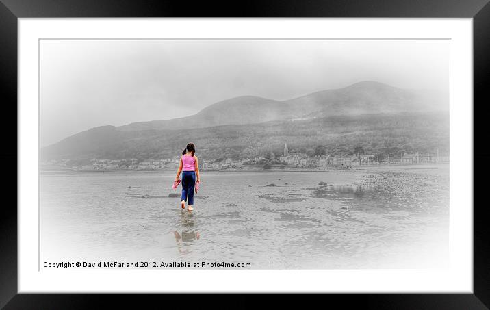 Memories of the Mournes Framed Mounted Print by David McFarland