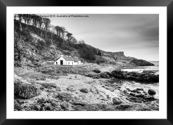  Solitude at Murlough Bay Framed Mounted Print by David McFarland