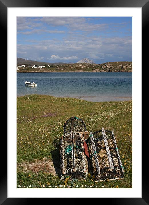 Donegal catch Framed Mounted Print by David McFarland