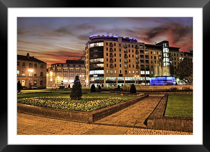 BBC Buildings 2011 Framed Mounted Print by Martin Parkinson