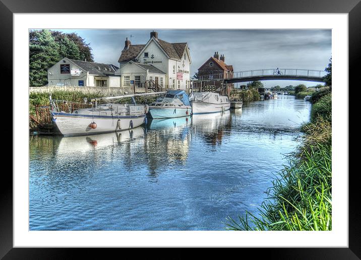 Crown and Anchor  2010 Framed Mounted Print by Martin Parkinson