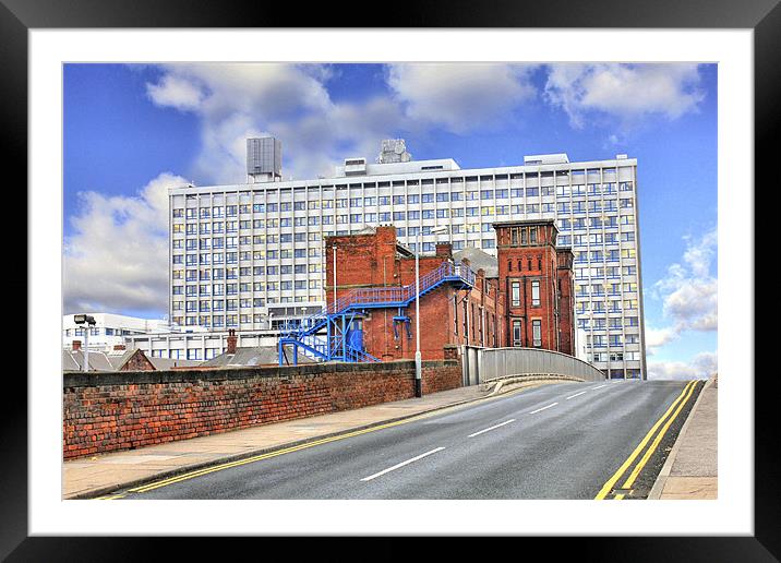 Hull Royal Infirmary 2012 Framed Mounted Print by Martin Parkinson