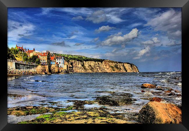 Robin Hoods Bay 2011 Framed Print by Martin Parkinson