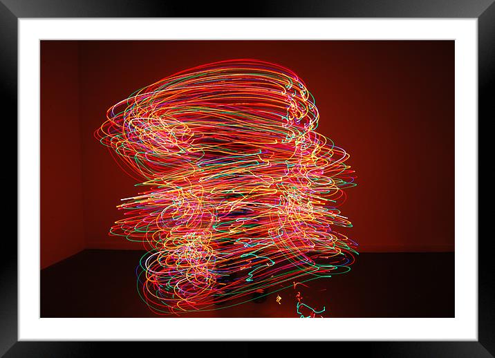 Whirlwind Framed Mounted Print by Daniel Proud