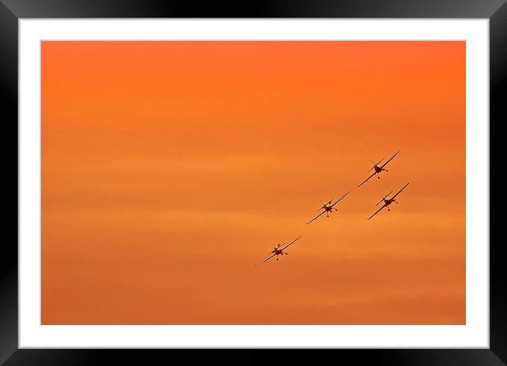 Into The Sunset Framed Mounted Print by Ian Eve