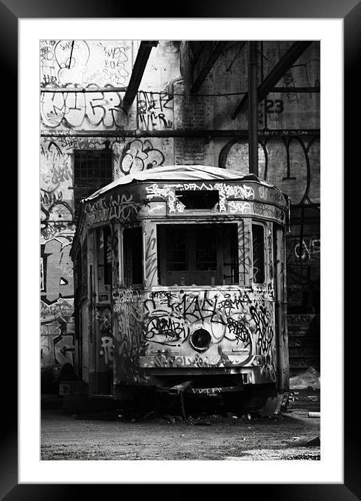 Abandoned transport Framed Mounted Print by Heath Birrer